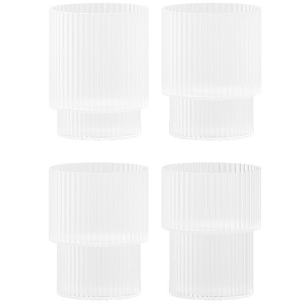 Ripple Glas 4-pack 20 cl Frosted