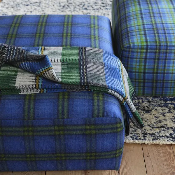 Tasara Plaid 130x190 cm Cobalt