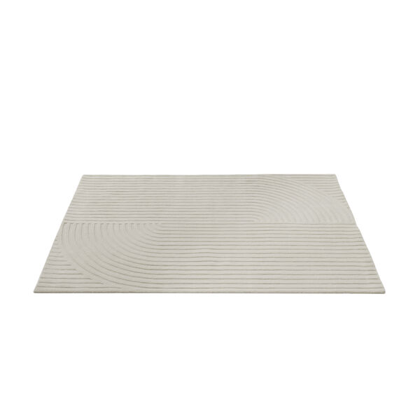 Relevo Villamatto 170x240 cm Luonnonvalkoinen