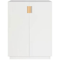 Frame 80 High Cabinet White