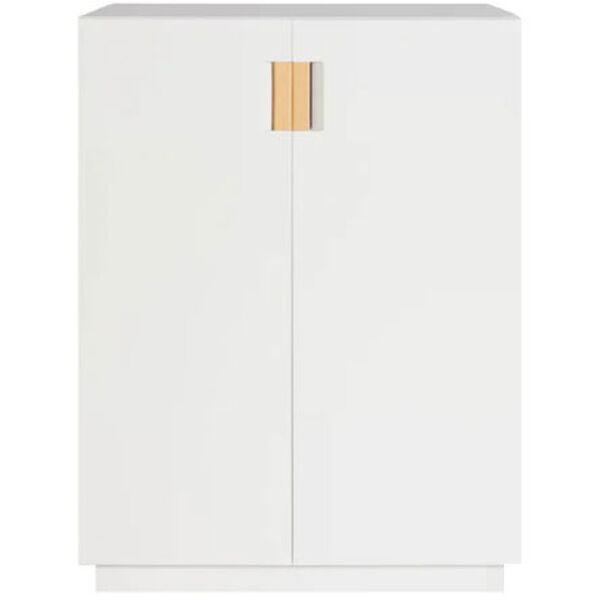 Frame 80 High Cabinet White