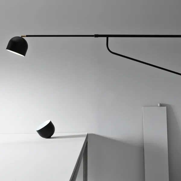 Bellman 205 Vegglampe Sort