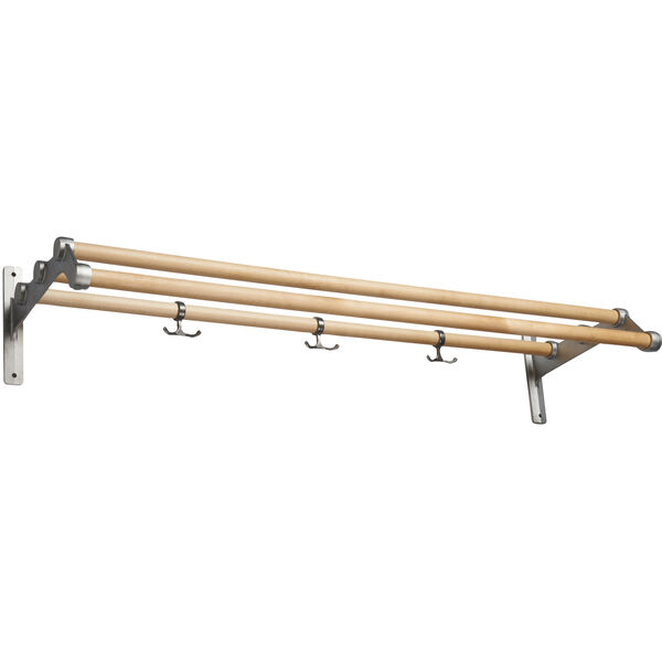 Nostalgi 291 Hattehylde 100 cm Aluminium / Birk