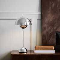 Flowerpot VP3 Bordlampe Chrome-Plated