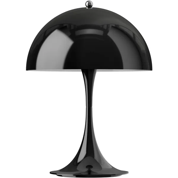 Panthella 250 Bordlampe Bærbar Opaque Black