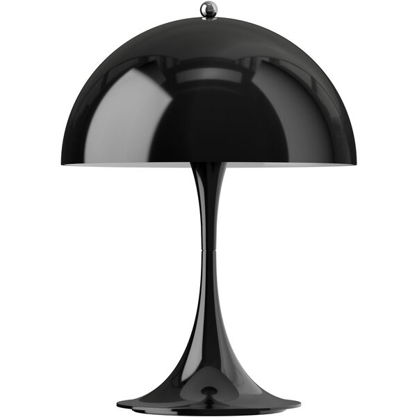Panthella 250 Bordlampe Bærbar Opaque Black