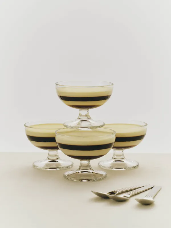 Glass Dessert Bowl 105 cm Clear