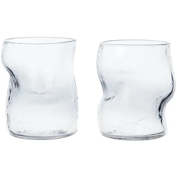 Dimple Glas 2-pak Klart
