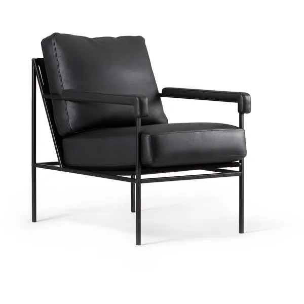 Seventy Five Lænestol Læder Black Edition