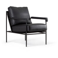 Seventy Five Lænestol Læder Black Edition