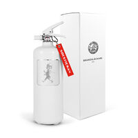 Solstickan Brandsläckare 2 kg Vit/Vitt Emblem