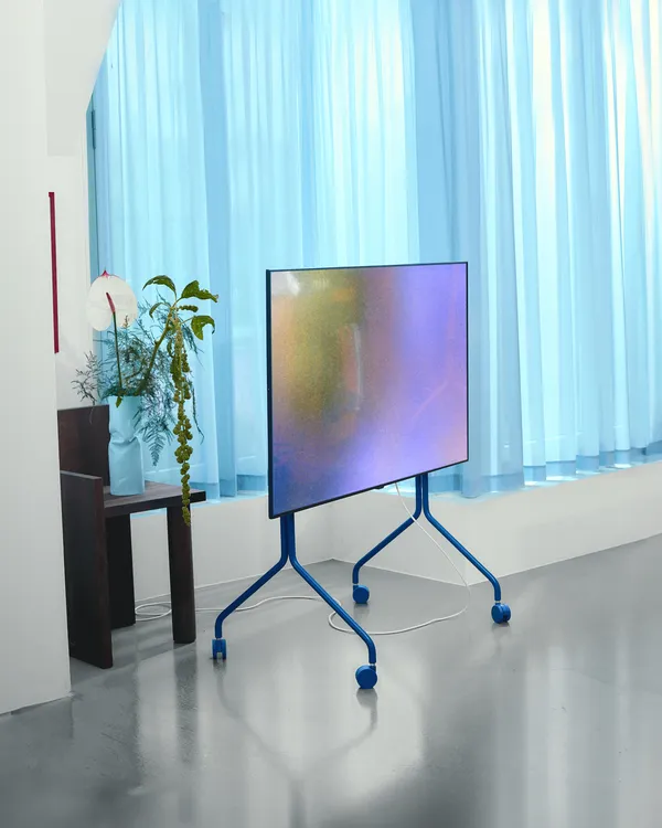 Moon Rollin' Tv Stand Ultra Marine