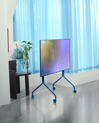 Moon Rollin' Tv Stand Ultra Marine