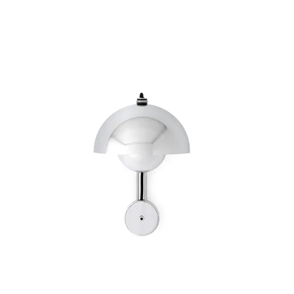 Flowerpot VP8 Vägglampa Chrome-Plated