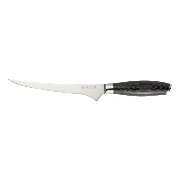 Akio Grøntsagskniv Fleksibel 19 cm Sort