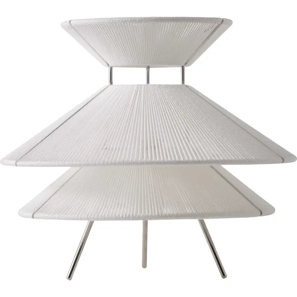 Kiku Bordlampe 355 cm Hvid