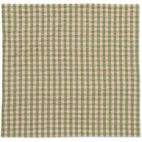 Bæk & Bølge Putevar 60x63 cm Grønn/Pale Pink