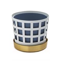 Trio Pot Ruukku Pieni Square Valkoinen