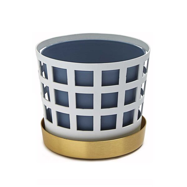 Trio Pot Krukke Lille Square Hvid