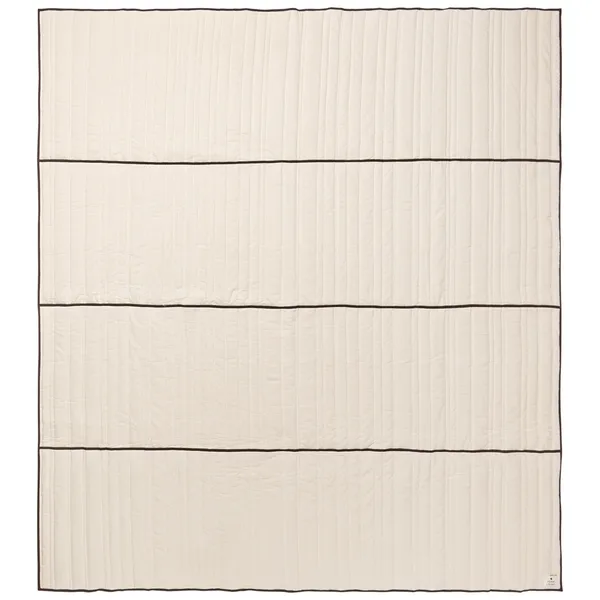 Vari Päiväpeite Luonnollinen / Dark Chocolate 230x260 cm