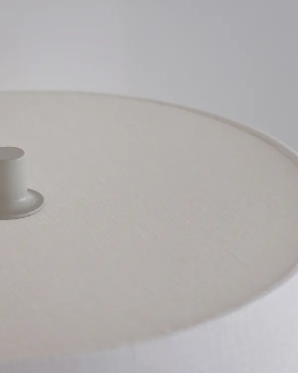 Soft Pöytävalaisin Hiekanvärinen / Linen White