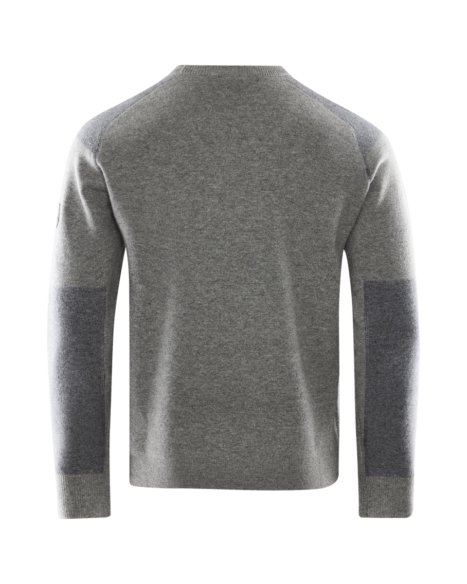 SPINE KNITTED CREWNECK 