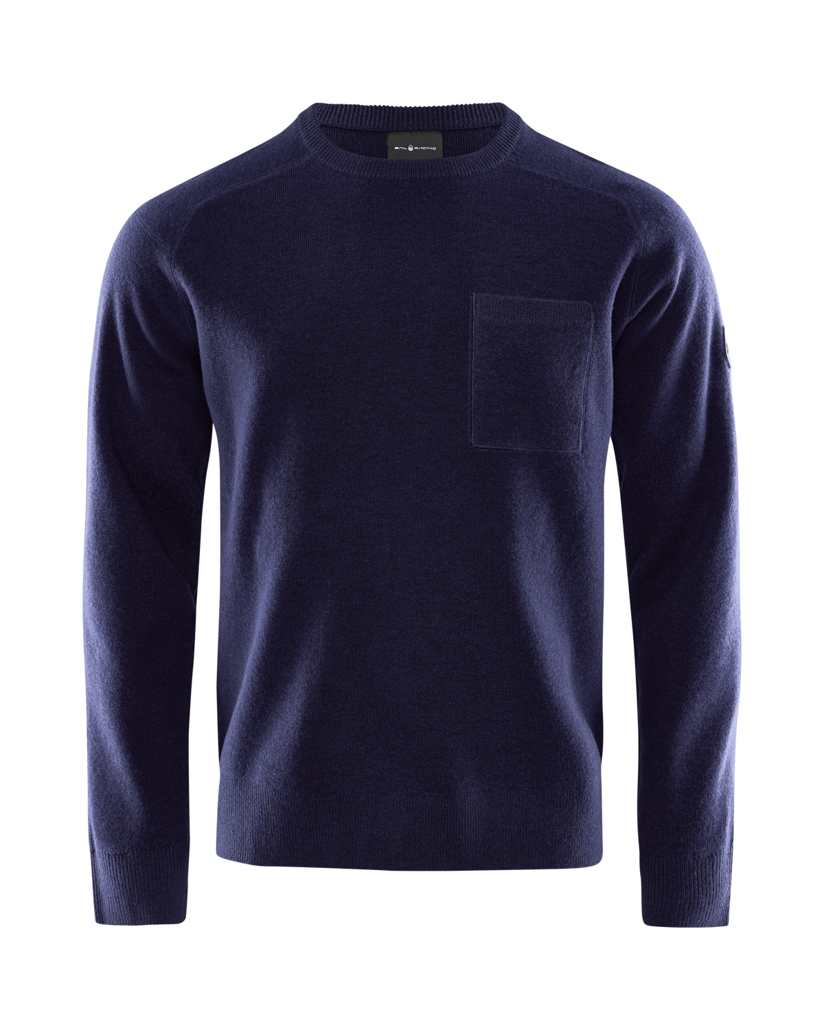 SPINE KNITTED CREWNECK 