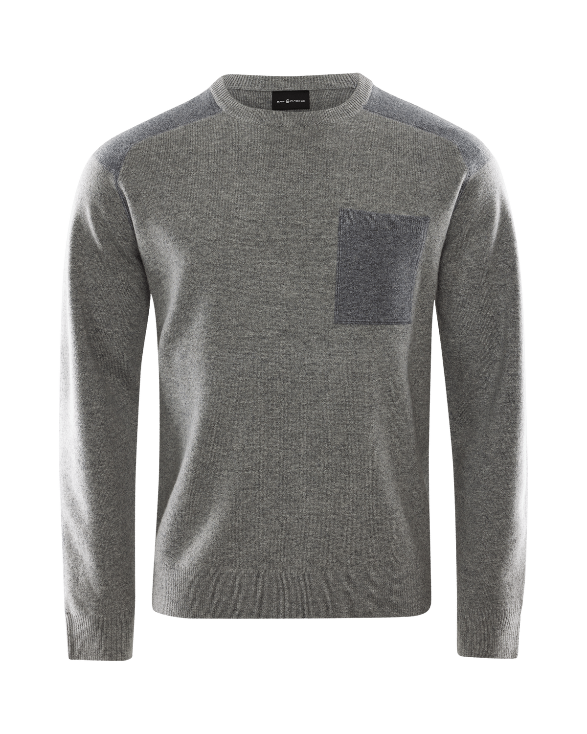 SPINE KNITTED CREWNECK 