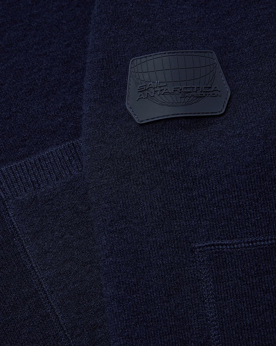 SPINE KNITTED CREWNECK 