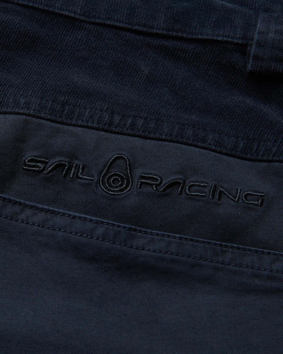 BLOCKED CORDUROY SHORTS