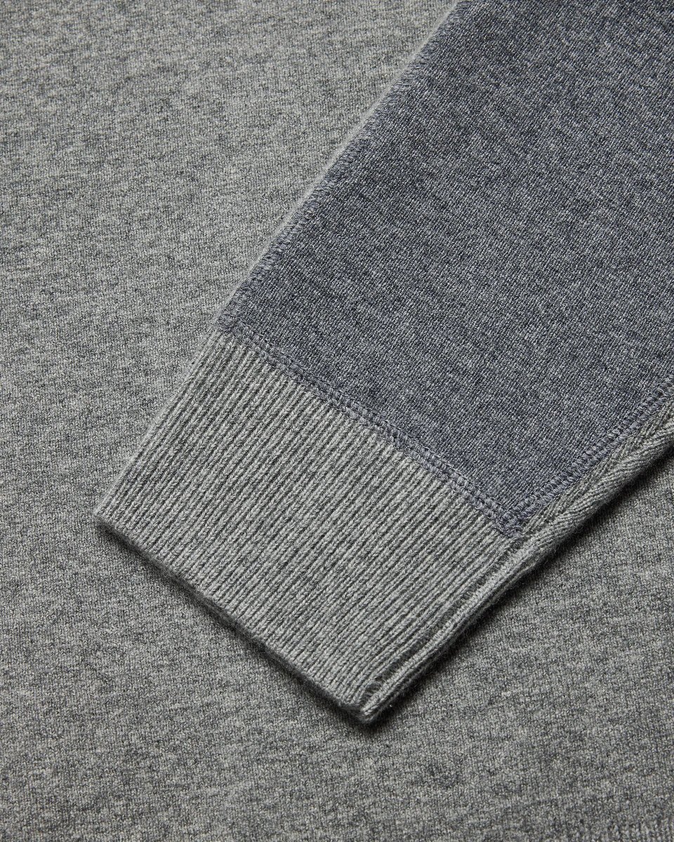 SPINE KNITTED CREWNECK 
