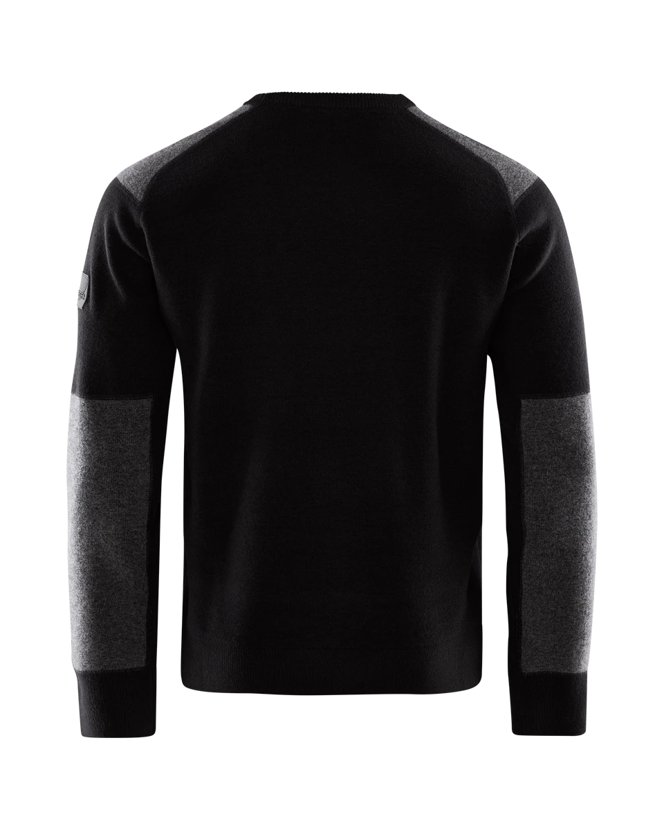 SPINE KNITTED CREWNECK 