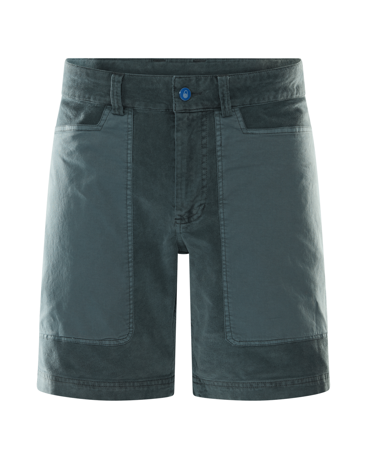 BLOCKED CORDUROY SHORTS
