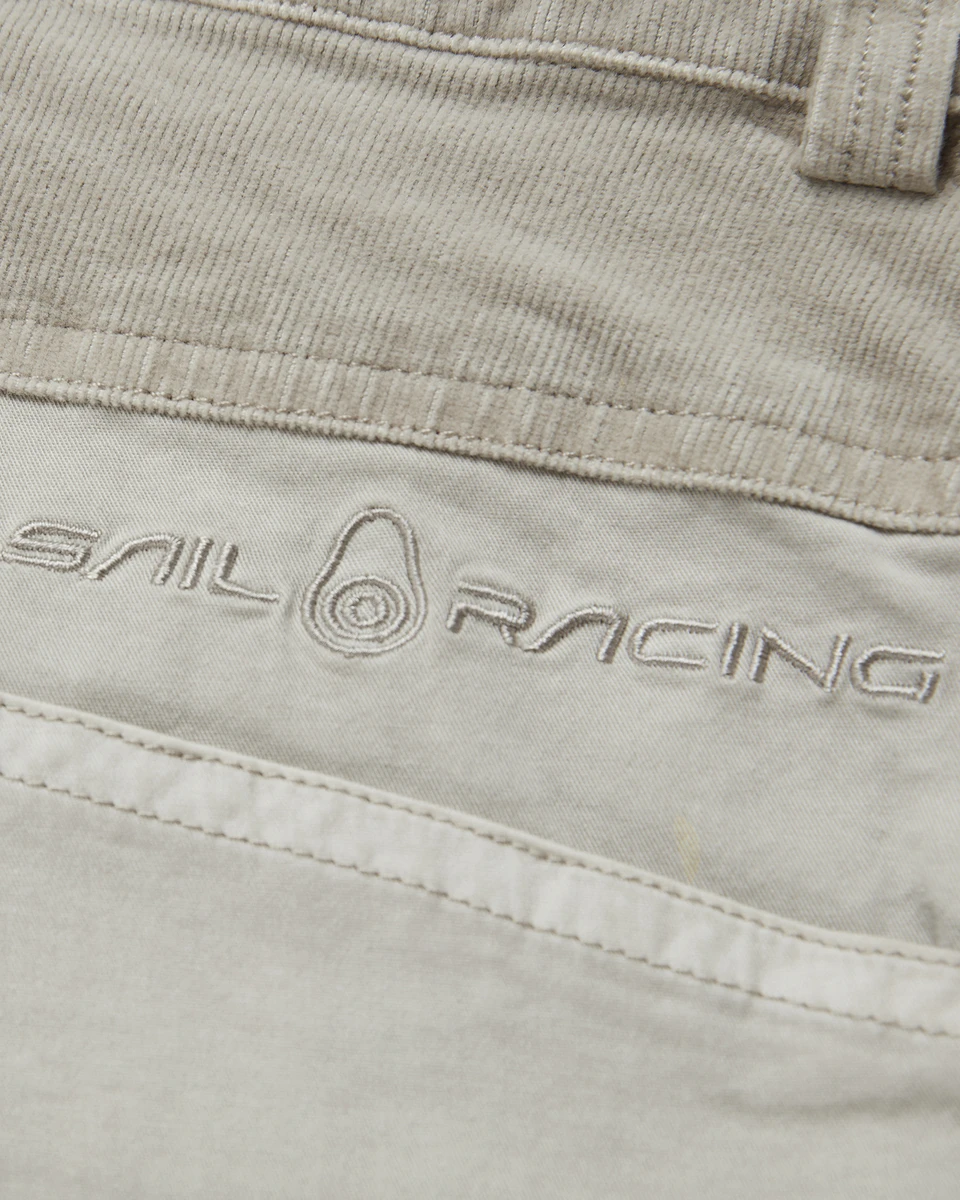 BLOCKED CORDUROY SHORTS