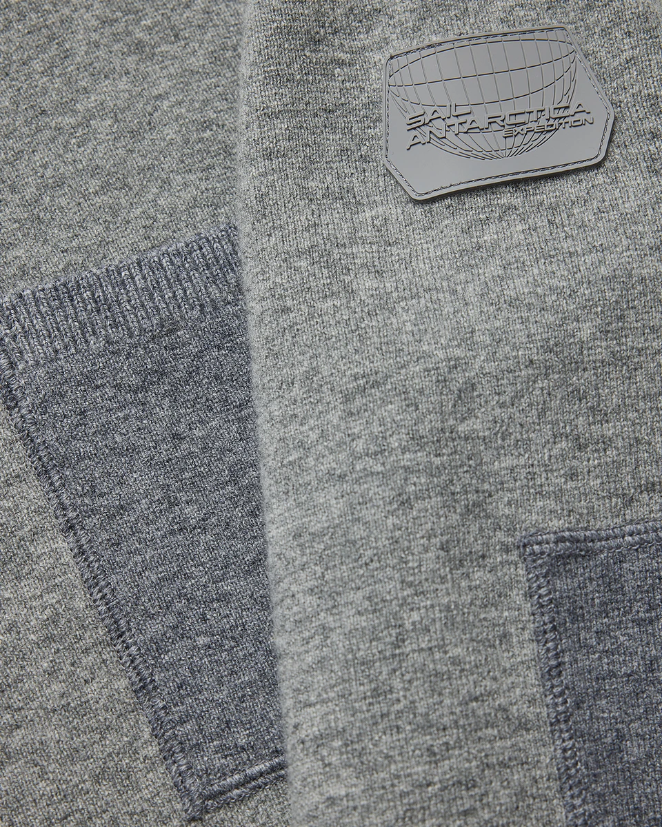 SPINE KNITTED CREWNECK 