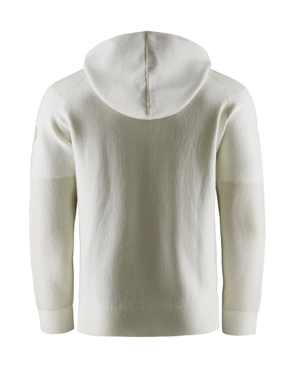 SPINE KNITTED ZIP HOOD 