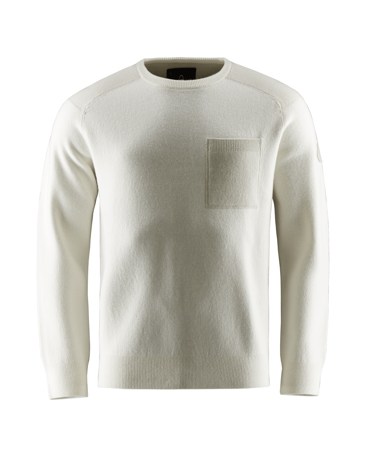 SPINE KNITTED CREWNECK 