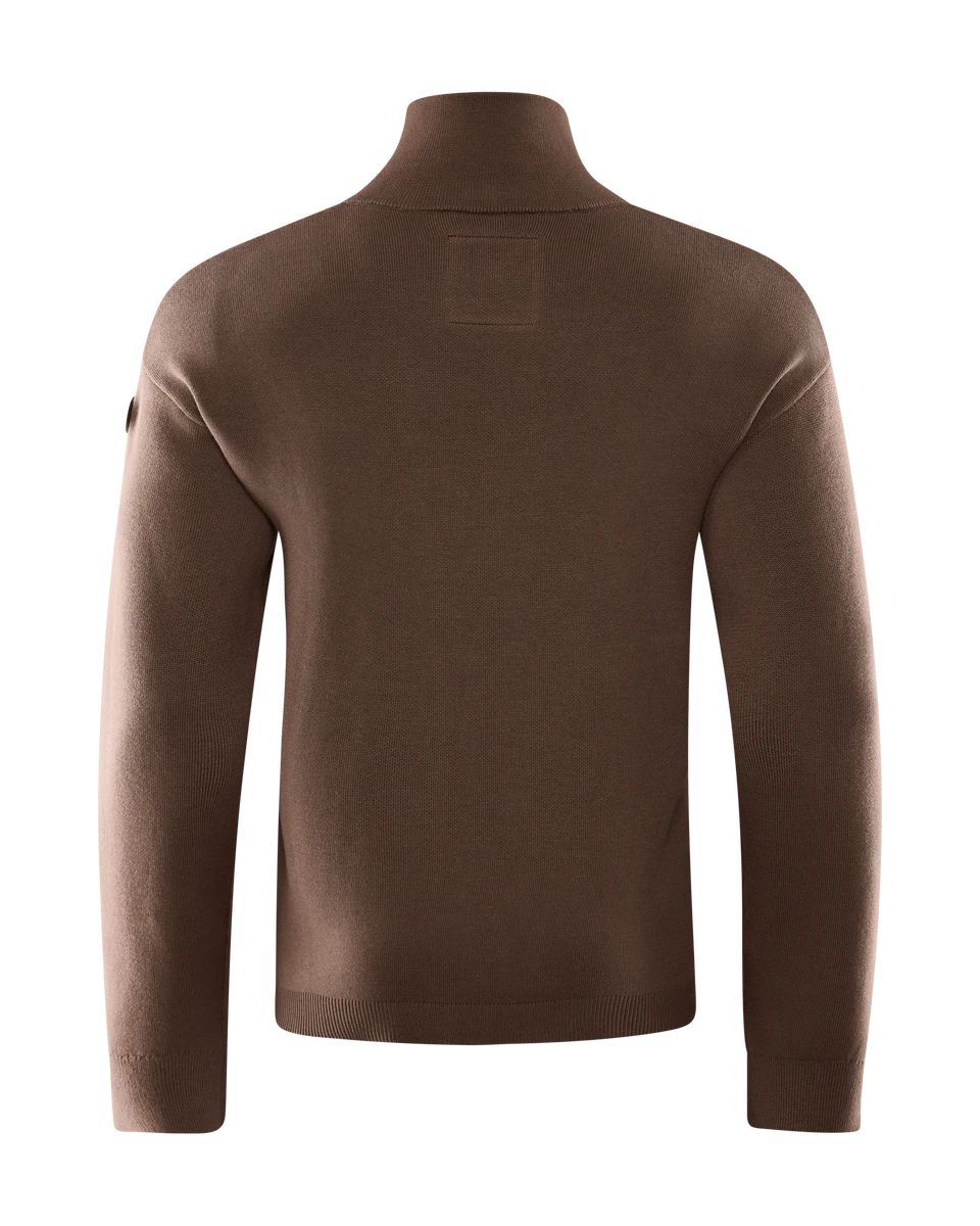 ARC KNITTED T-NECK 