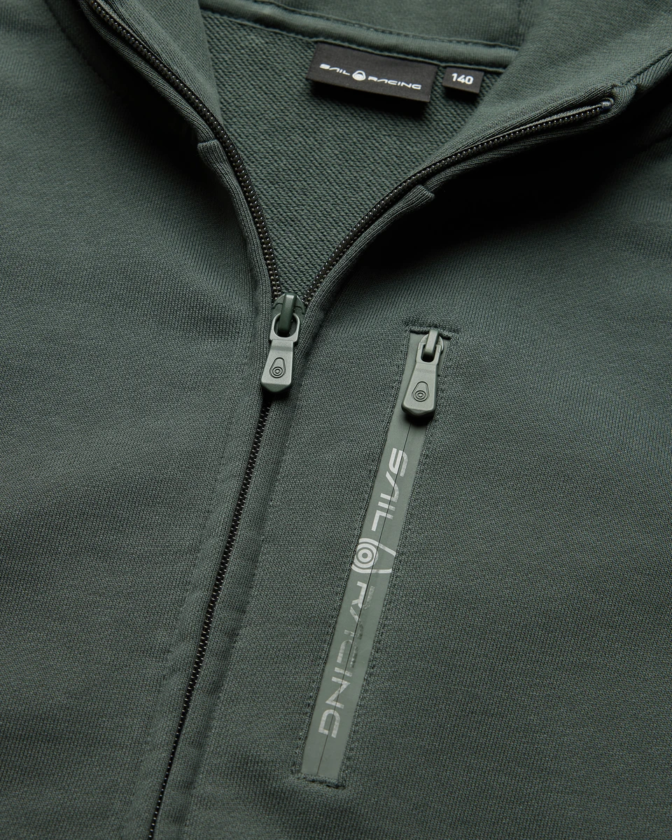 JR BOWMAN MONOCHROME ZIP HOOD