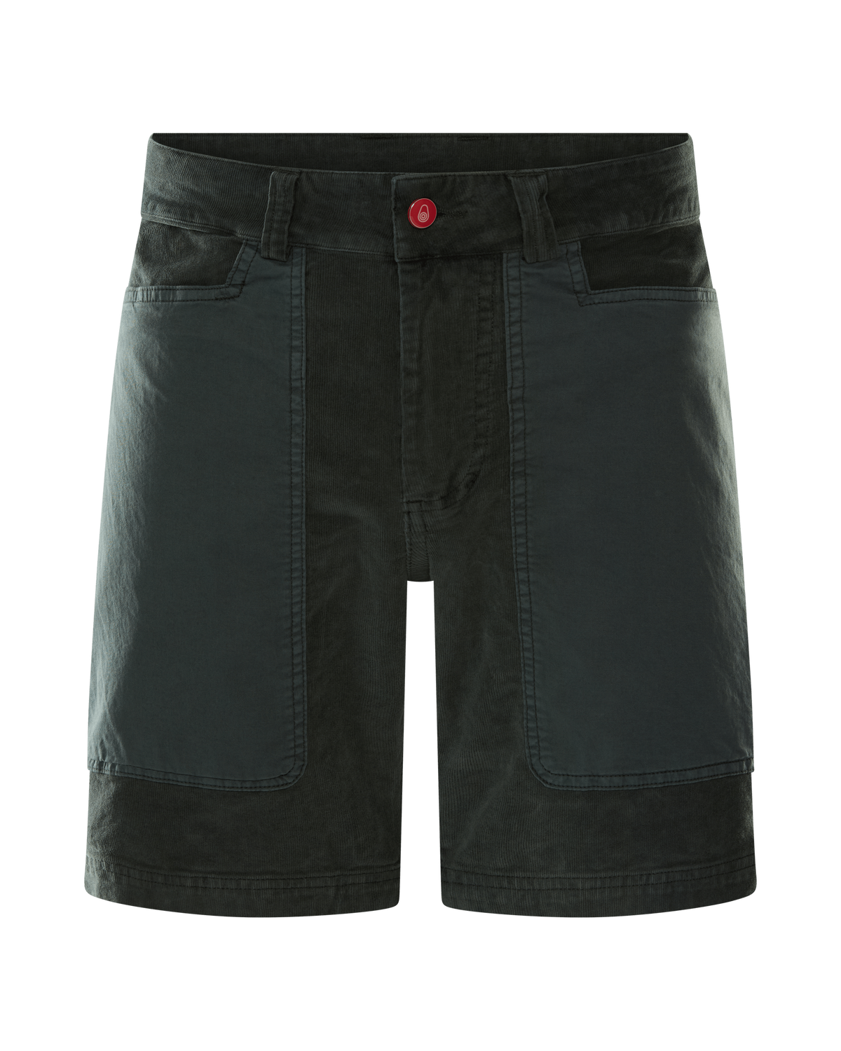 BLOCKED CORDUROY SHORTS