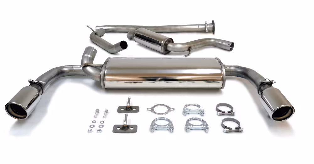 Eksosanlegg til Volvo V40, 2WD, T5, 2013-2019, sylinder