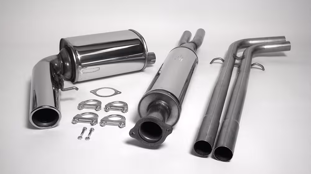 Eksosanlegg til Volvo S60, 2WD, Turbo, T5, 2000-2007