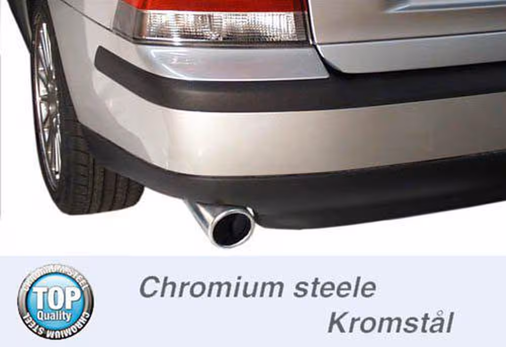 Eksosanlegg til Volvo S60, 2.4, 2000-2009, 140-170 hk