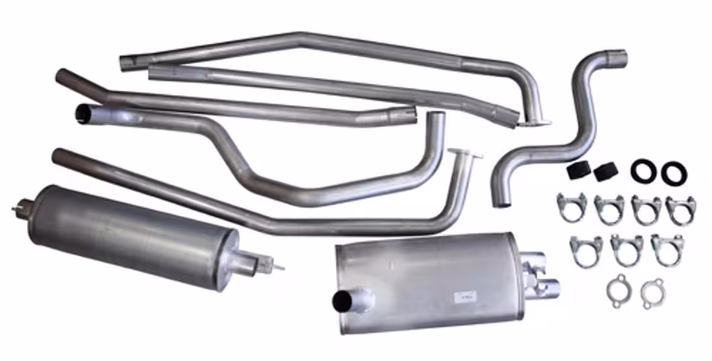 Eksosanlegg for Volvo 164, 1974, B30E
