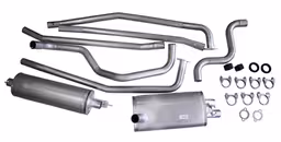 Eksosanlegg for Volvo 164, 1974, B30E
