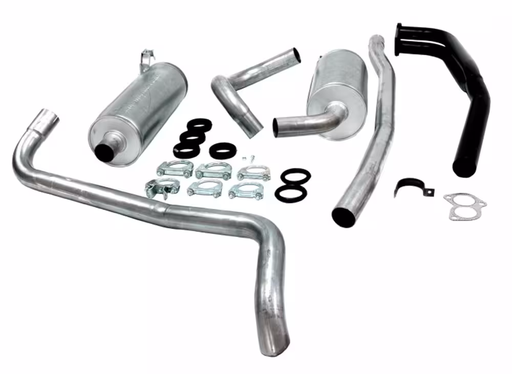 Eksosanlegg for Volvo 140, 240, B20 1974-75