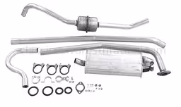 Eksosanlegg for Volvo Amazon Kombi, 1962-66, B18