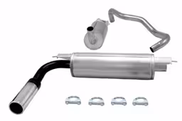 Eksosanlegg for Volvo 240, 1985-, 2" sport etter katalysator