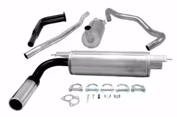 Eksosanlegg for Volvo 240, 1976-88, 2" sport uten katalysator