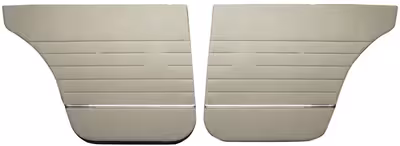 Achterportierpanelen voor Volvo Amazon 4d, Amazon Kombi 1963-64 grijs